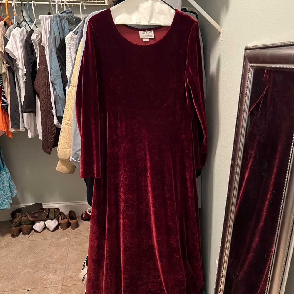 Velvet dress